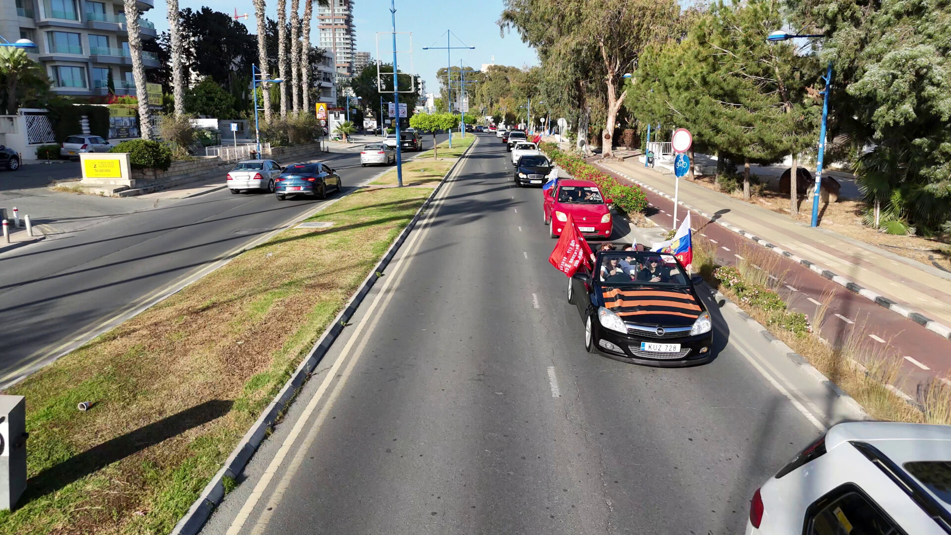 Παγκύπρια αυτοκινητοπορεία την Ημέρα της Νίκης